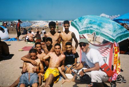  A la plage d'el jadida