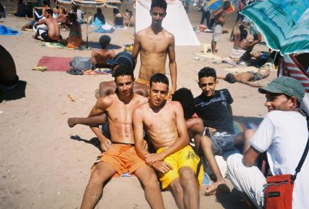 A la plage d'el jadida